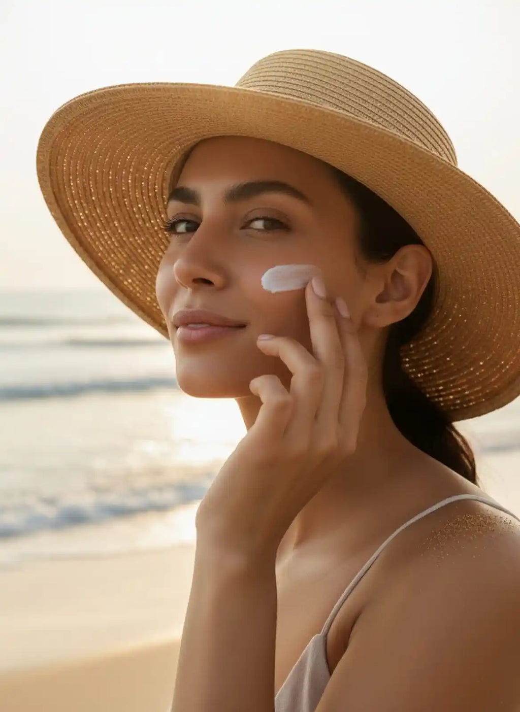 SPF30 visage invisible — zéro film blanc, zéro brillance
